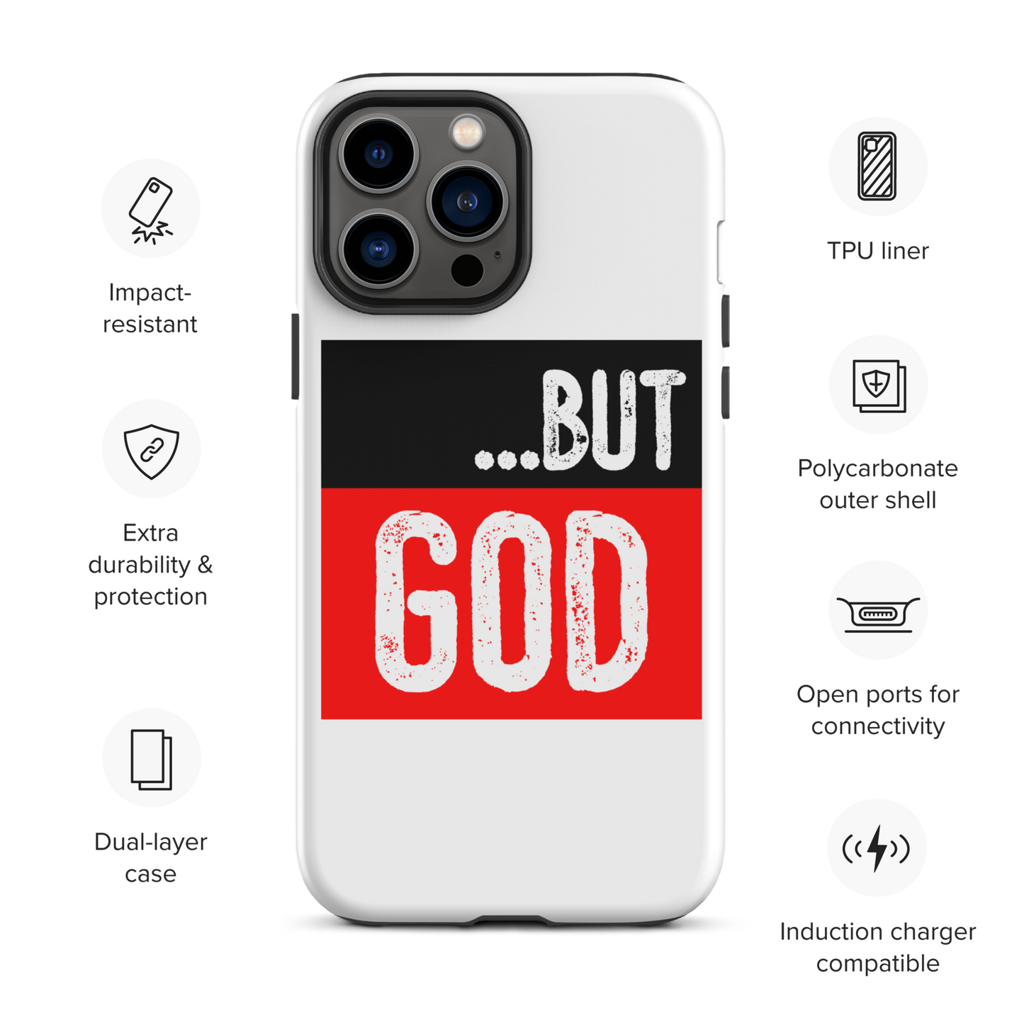 but God Tough Case for iPhone®