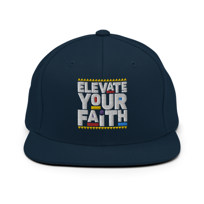 Elevate your Faith Snapback Hat