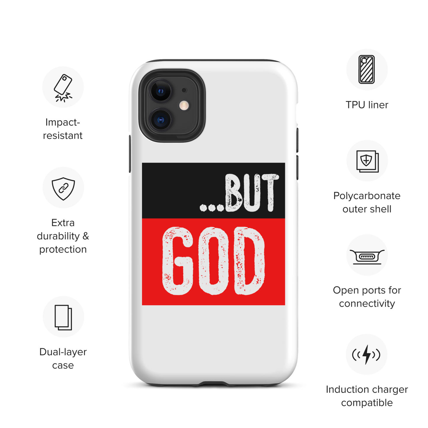 but God Tough Case for iPhone®