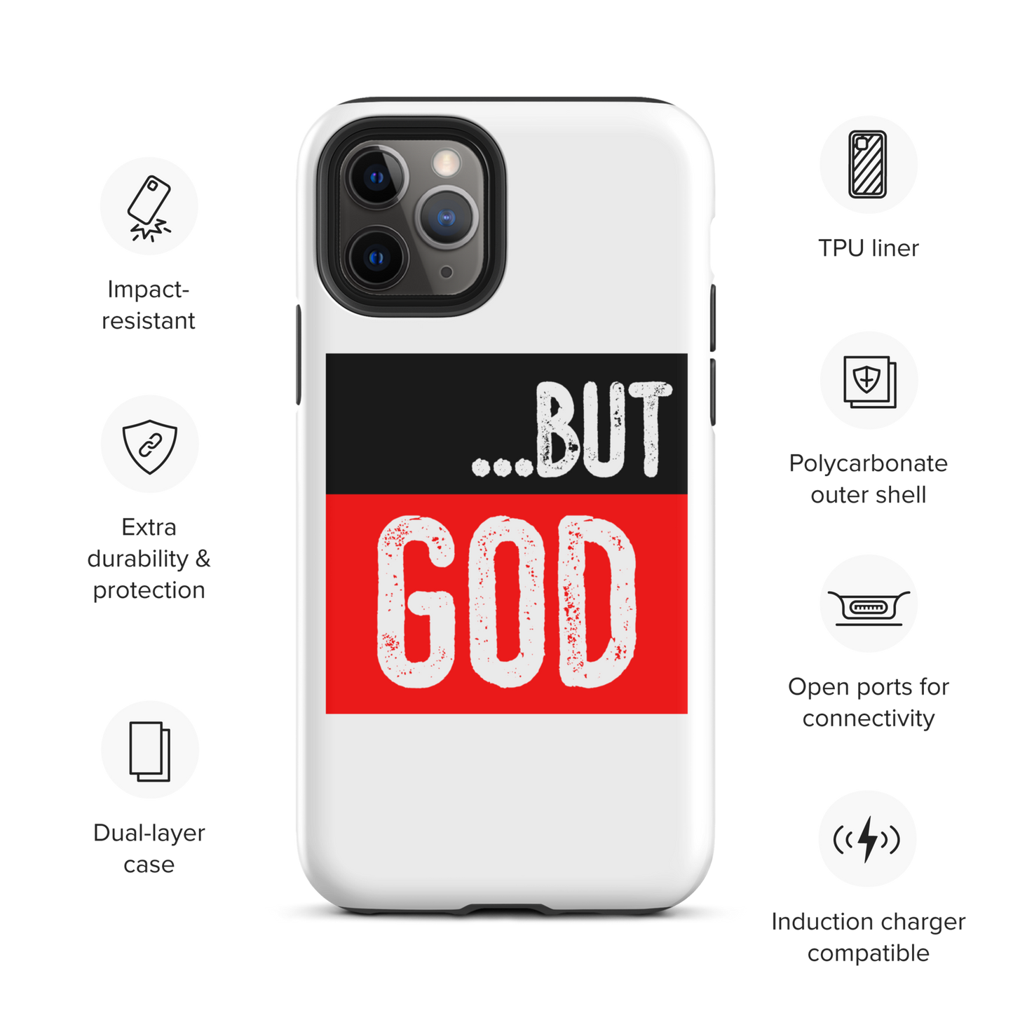 but God Tough Case for iPhone®