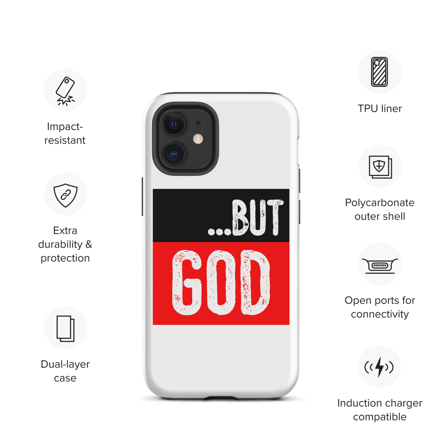 but God Tough Case for iPhone®