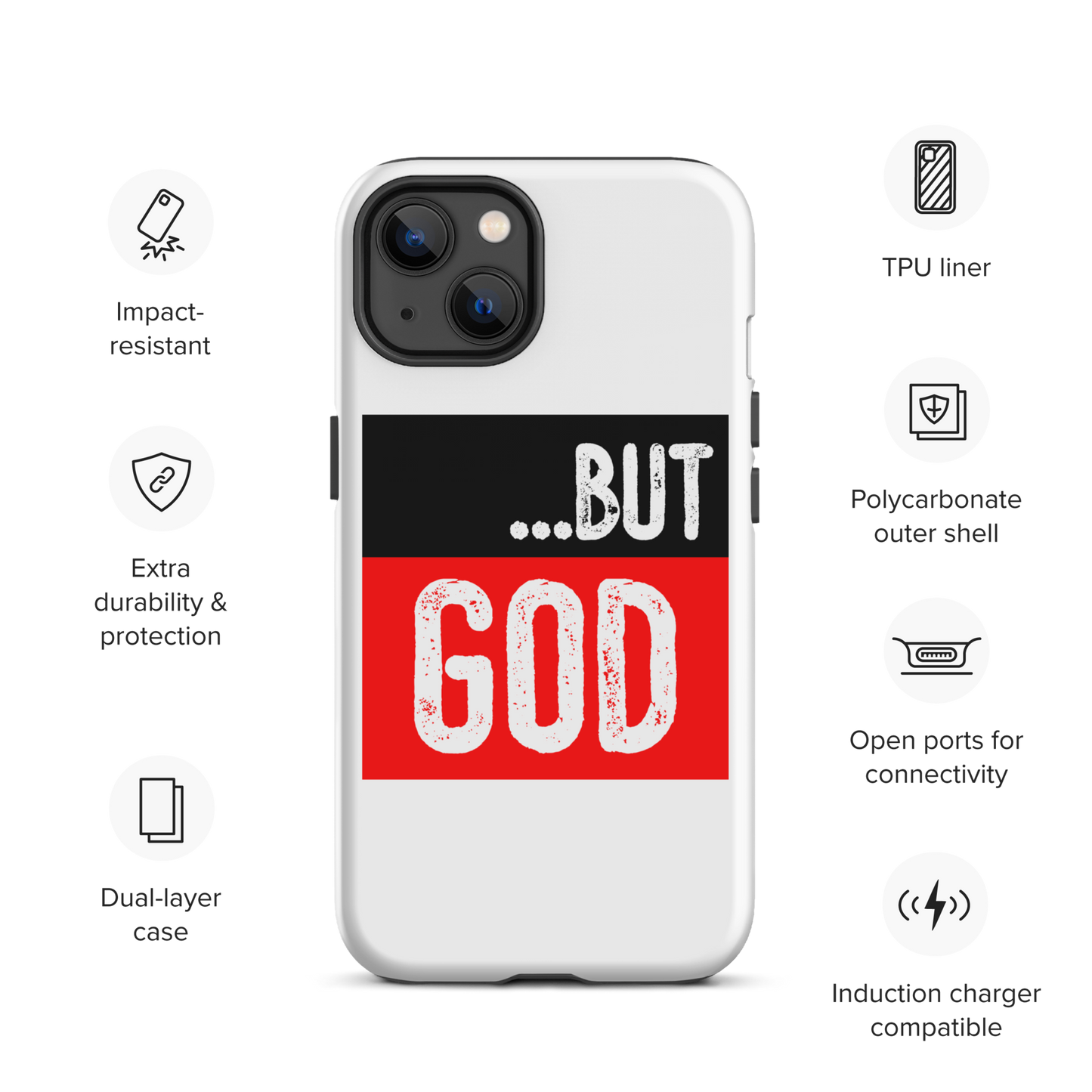 but God Tough Case for iPhone®