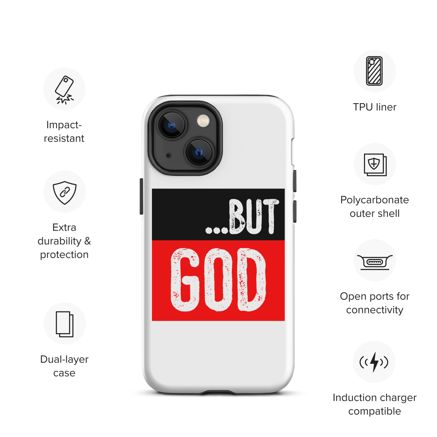 but God Tough Case for iPhone®