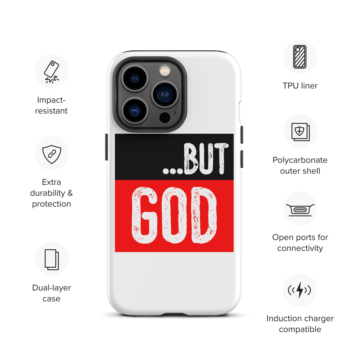 but God Tough Case for iPhone®