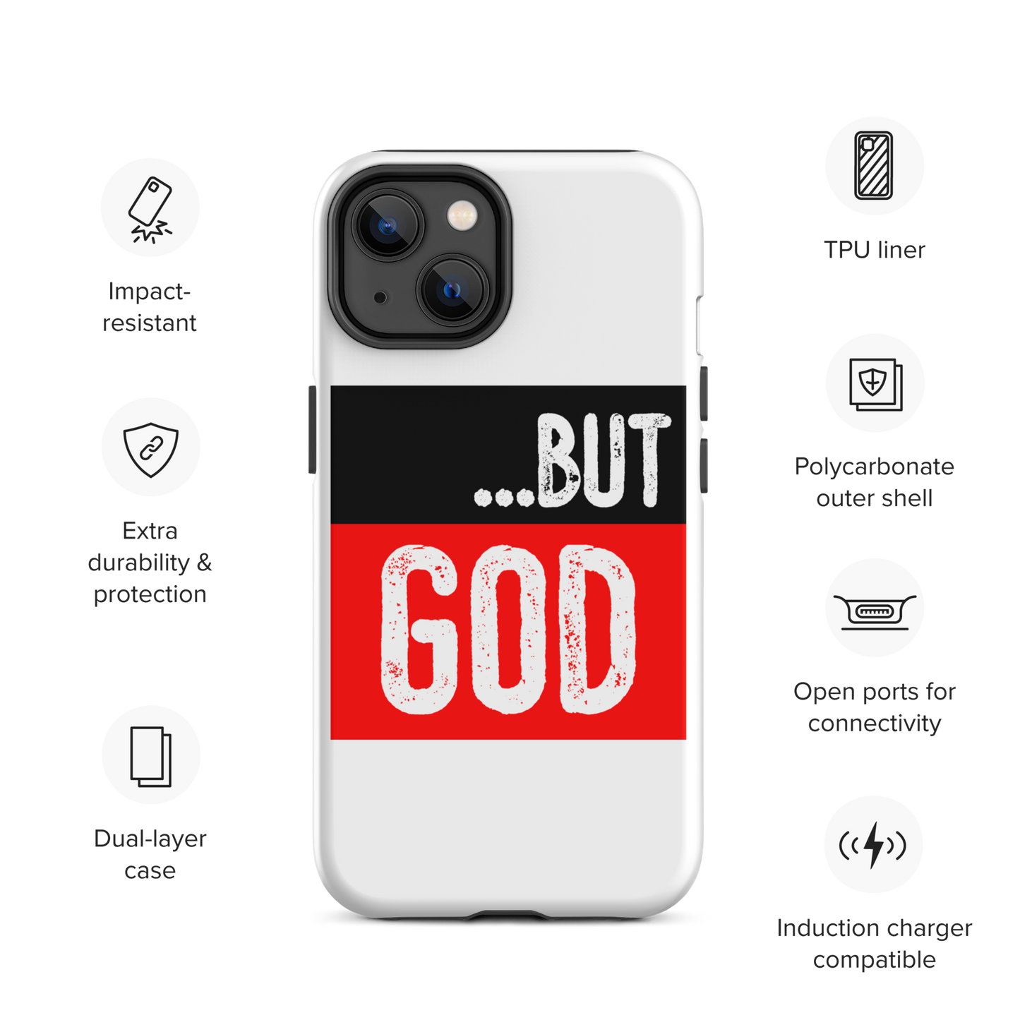 but God Tough Case for iPhone®