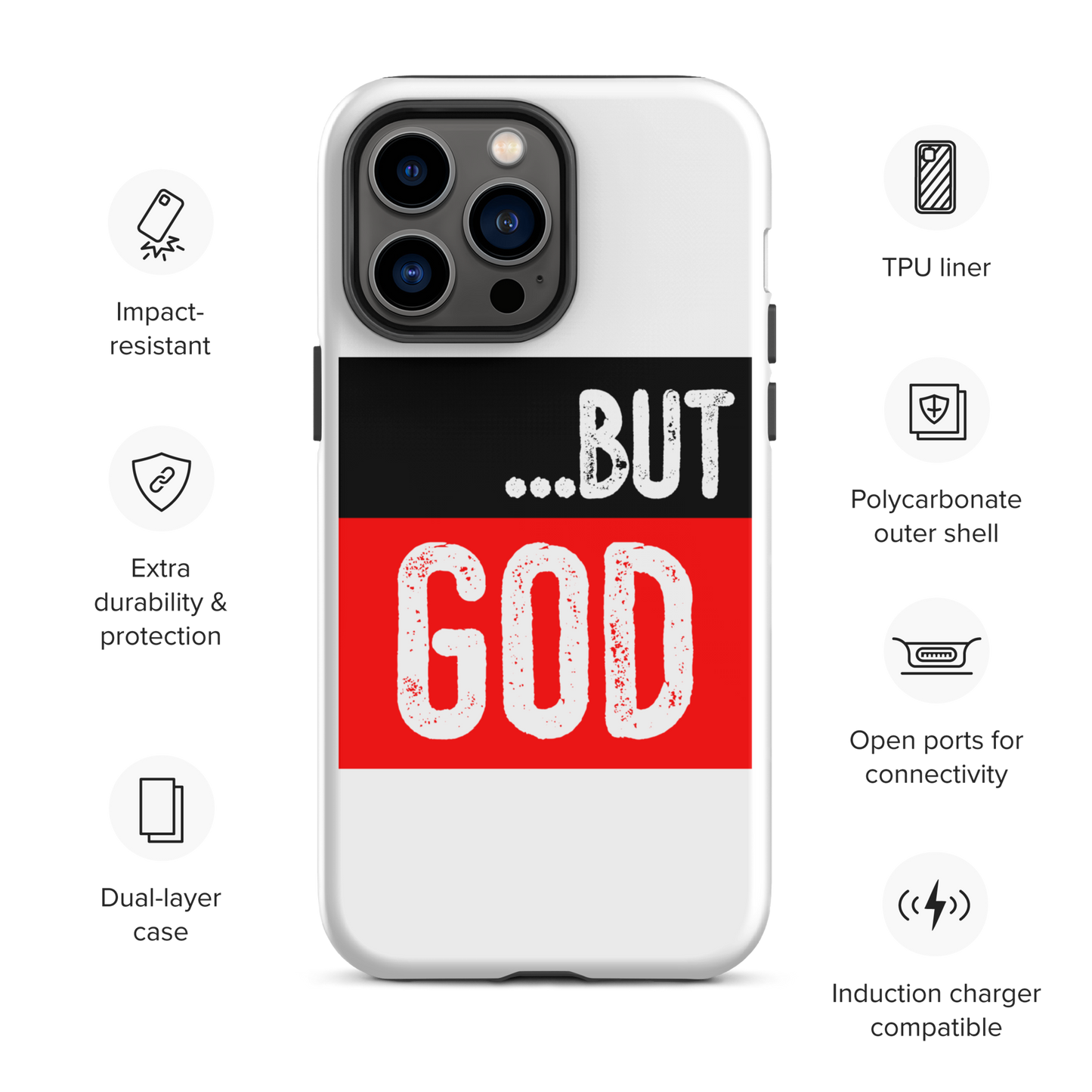 but God Tough Case for iPhone®