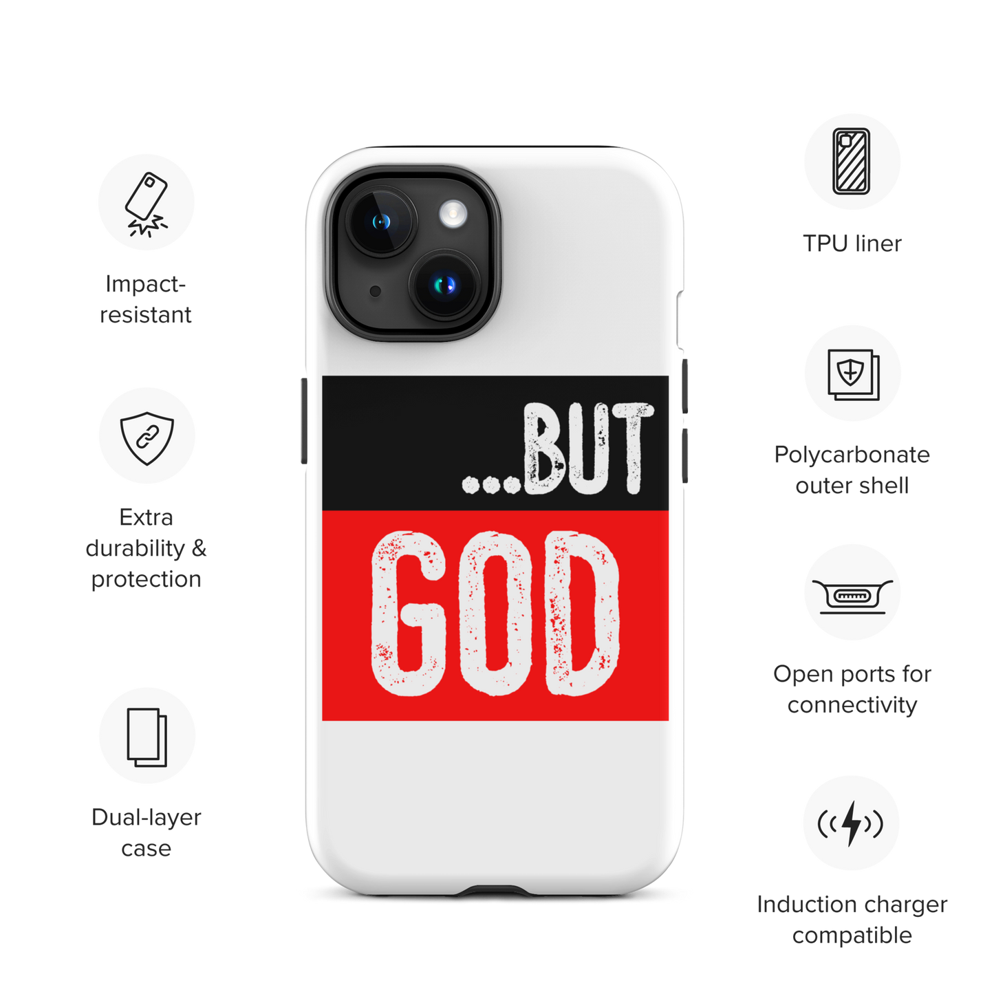 but God Tough Case for iPhone®