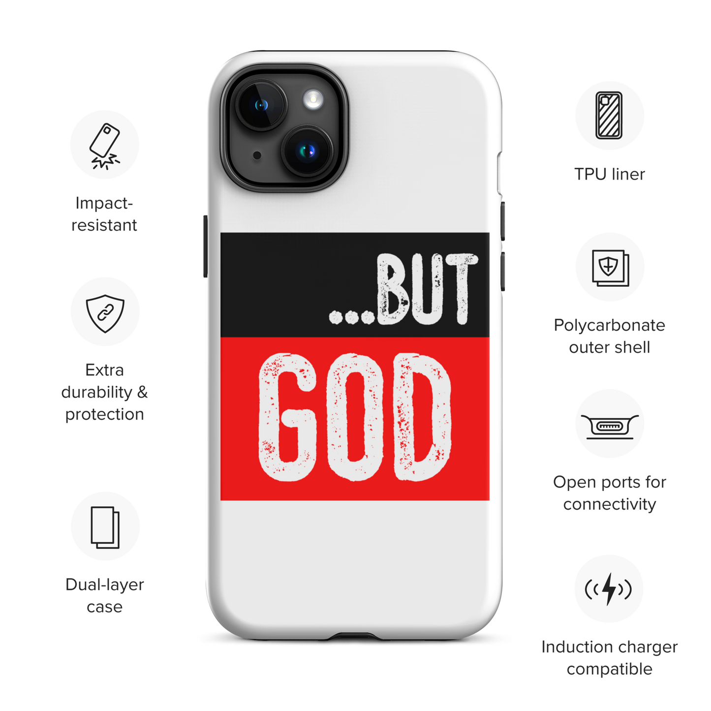 but God Tough Case for iPhone®