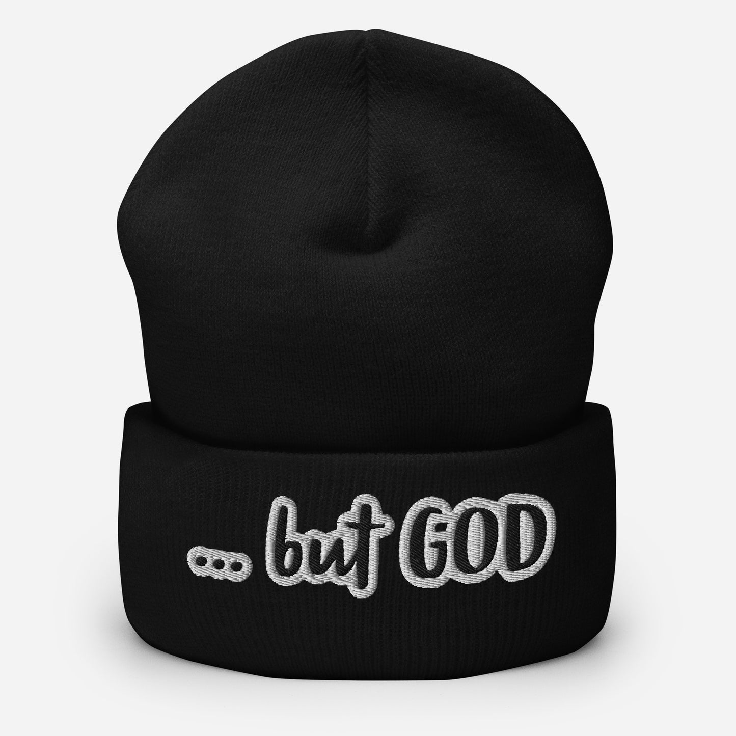 ...but God Cuffed Beanie Black